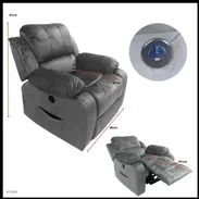 Sofa Reclinable Eléctrico de Alta Calidad - Img 54426305