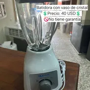 Batidora Milexus con vaso de cristal - Img 56287184