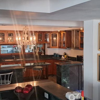 Renta de lujo en Santa Fe con piscina para eventos y pasadías. Alquiler de casa con piscina en Santa Fe por noche. (E) - 3/9
