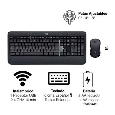 JUEGOS DE MOUSE y TECLADOS LOGITECH INALÁMBRICOS MK270(45 USD)__MK320(50 USD)__MK540(65 USD)|SELLADOS!!. 5410-9151 - Img 105242466