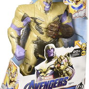 SI Avengers - Muñeco Marvel Avengers Endgame: Thanos Puño Poderoso +20 Frases y Sonidos con Luces, Nuevo en Caja - Img 40754393