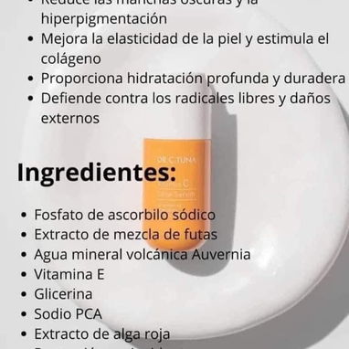 Serum de Vitamina C (Manchas o falta de iluminación en tu rostro) - Img 127556454