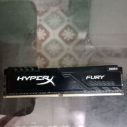 Vendo RAM DDR4 de 16gb Disipadas   Kingston Hyperx Fury negras Como nuevas - Img 45444596