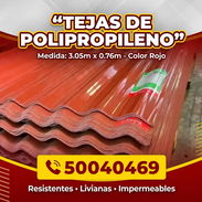 Tejas de polipropileno engomadas importadas - Img 56012300