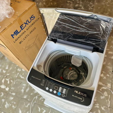 Lavadora automática Milexus de 8 kg agua fría y agua caliente 225 USd Factura y garantía y domicilio incluido - Img 122413179