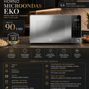 HORNO MICROONDAS EKO Nuevas en Caja - Img 55950137