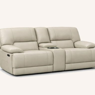 Sofá reclinable de 2 plasa con portabaso - Img 121389818