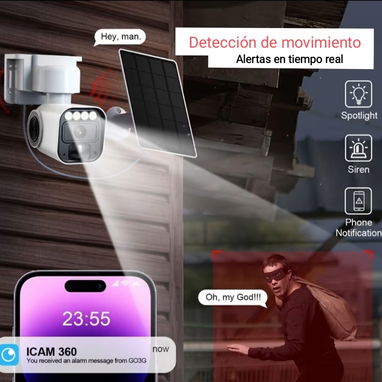 Cámara de vigilancia 4G LTE - Img 124313798