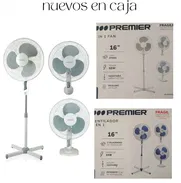 Ventiladores de pared, pedestal y mesa, los 3 en 1, 3 velocidades nuevos en caja a estrenar #52398072 - Img 46065204