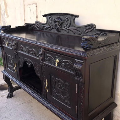 ⚜️ Juego de comedor restaurado • Entrega incluida 🚛 - Img 108065793