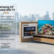 Smart TV Samsung 43 Pulgadas 4K Crystal UHD 2026 ¡Por Solo $450 USD con Transporte, Factura, Garantía y 4K Real! - Img 57917542