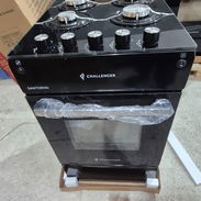 FOGON DE GAS CON HORNO CHALLENGER DE VITROCERAMICA - Img 55582595