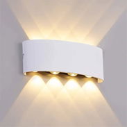 💡🏠 APLIQUE DE PARED SUNSIGN | 8W LED | LUZ CÁLIDA | EXTERIOR/INTERIOR – 15 USD - Img 55043743