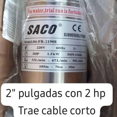 Bombas de agua sumergibles nuevas en caja 📦 con garantía - Img 120681534