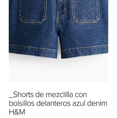 Shorts de mujer H&M, precio en la foto - Img 97377112