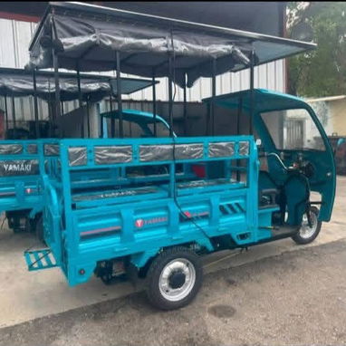 TRICICLO ELÉCTRICO YAMAKI  (CON CABINA, TECHO Y PANEL SOLAR) ♦️ - 3/3