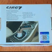 Vendo Modulador Transmisor FM Mp3 de auto con bluetooth, USB, MicroSd. - Img 55380173