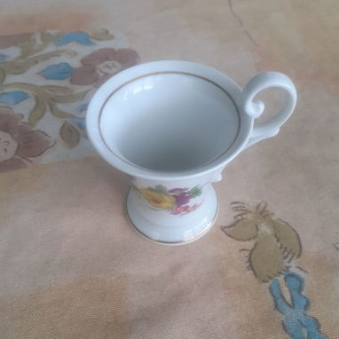 Tasa de Té Vintage de Porcelana de Weimar - Img 104395112