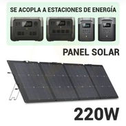 Panel Solar Portátil ECOFLOW 220W, Plegable - Img 55394980