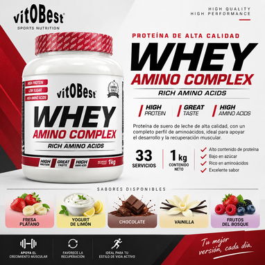 WHEY VITOBEST VARIOS FORMATOS!! - 2/9