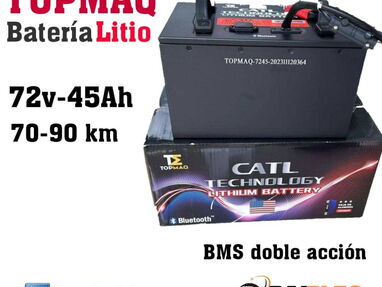 Batería  Mishozuki CATL 72V -- 70 AH contamos con otras modelos de baterias - Img 64017077