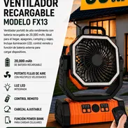 Ventilador MODELO FX13 Batería recargable de 20,000 mAh - Img 56528073