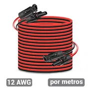 Cable de Extensión de Panel Solar 12 AWG. Venta por Metros a partir de 10 metros (8usd el metro) - Img 53784233
