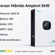 Inversor Solar Híbrido Ampinvt 5000W - Img 57398028
