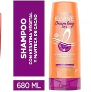 PACK SHAMPOO 680ML Y ACONDICIONADOR 680ML DREAM LONG LISS LOREAL - Img 48422874
