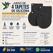 JUEGO DE 4 TAPETE DE SILICONA - Img 56812848