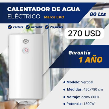 Calentadores de agua 50 y 80 litros - Img 102312815