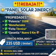 PANELES SOLARES JINERGY 550W - Img 57120007