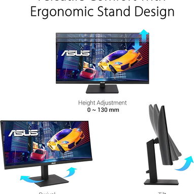 Asus VP349CGL 34" 2k 100Hz HDR10 - Img 124127645