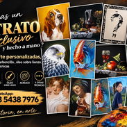 Obras de Arte personalizadas, retrato a Lápiz ✏, carboncillo, óleo sobre lienzo, acrílico y otras técnicas. 54387976 - Img 58068579