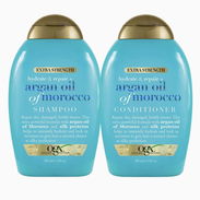 OGX Argan Oil of Morocco champú y acondicionador sin sal para cabello seco dañado y quebradizo - Img 55673813