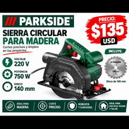 Sierra circular Parkside 220v 750w 140mm - Img 55362144