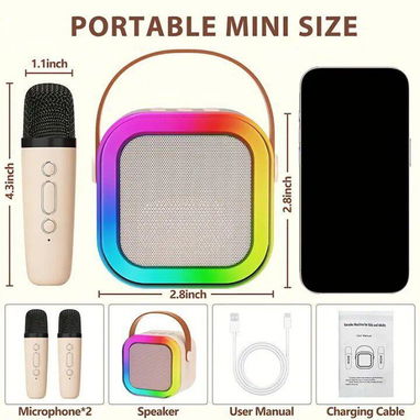 📞53884600.🎇Máquina de Karaoke Mini Portátil 🎇 MensajerÃa disponible.🚴 - Img 120626147
