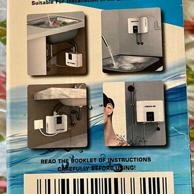 Calentador de agua eléctrico instantáneo 110volt + Ducha incluida !!!! - Img 120299002