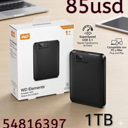 Disco Duro Externo marca WD de 1TB - Img 55538804