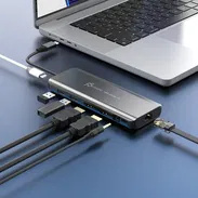 Hub  extension ( Dock ) USB-C 7 en 1 j5create con PD, Dual HDMI y USB 3.2 Gen2 10Gbps - Img 54124462
