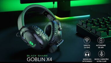 Auriculares Black Shark Goblin X4 Inalámbrico , Compatible con PS4/5 , Xbox One , Series S/X y Swicht - Img main-image