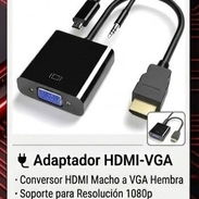 🦅🏛️Adaptador de video HDMI-VGA - 💲10 USD🗡️ - Img 57093971
