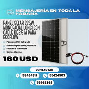 Combo disponible : Panel solar 225w + Cable para Ecoflow de 2,5 metros en 160$ - Img 57195818