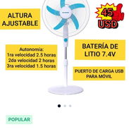 Ventilador recargable - Img 55357858