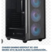 🎮 Chasis Gaming KeepOut XC-200 Micro-ATX | Diseño con RGB - Img 58282978