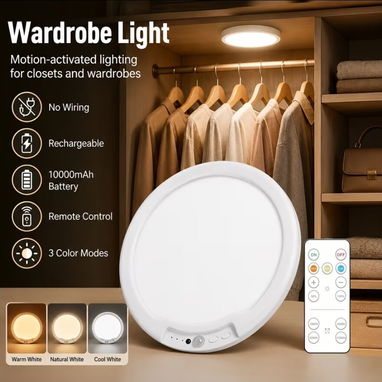 💡LUCES LED CON SENSOR DE MOVIMIENTO 10000MAH – SIN CABLES, SIN PERFORAR, SIN COMPLICACIONES 💡 - 3/9