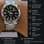 Reloj CASIO MTP-VD01D (Plateado con esfera negra) con mensajería incluida - Img 55800578