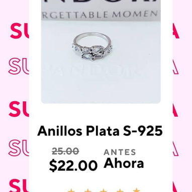 Super ofertas de rebaja de anillos pandoras - Img 121815800