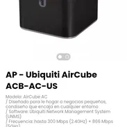 AP - Ubiquiti AirCube ACB-AC-US. Incluye: Adaptador de corriente y manual de instalación - Img 54325511