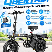 Bicicleta eléctrica plegable - Img 58293983